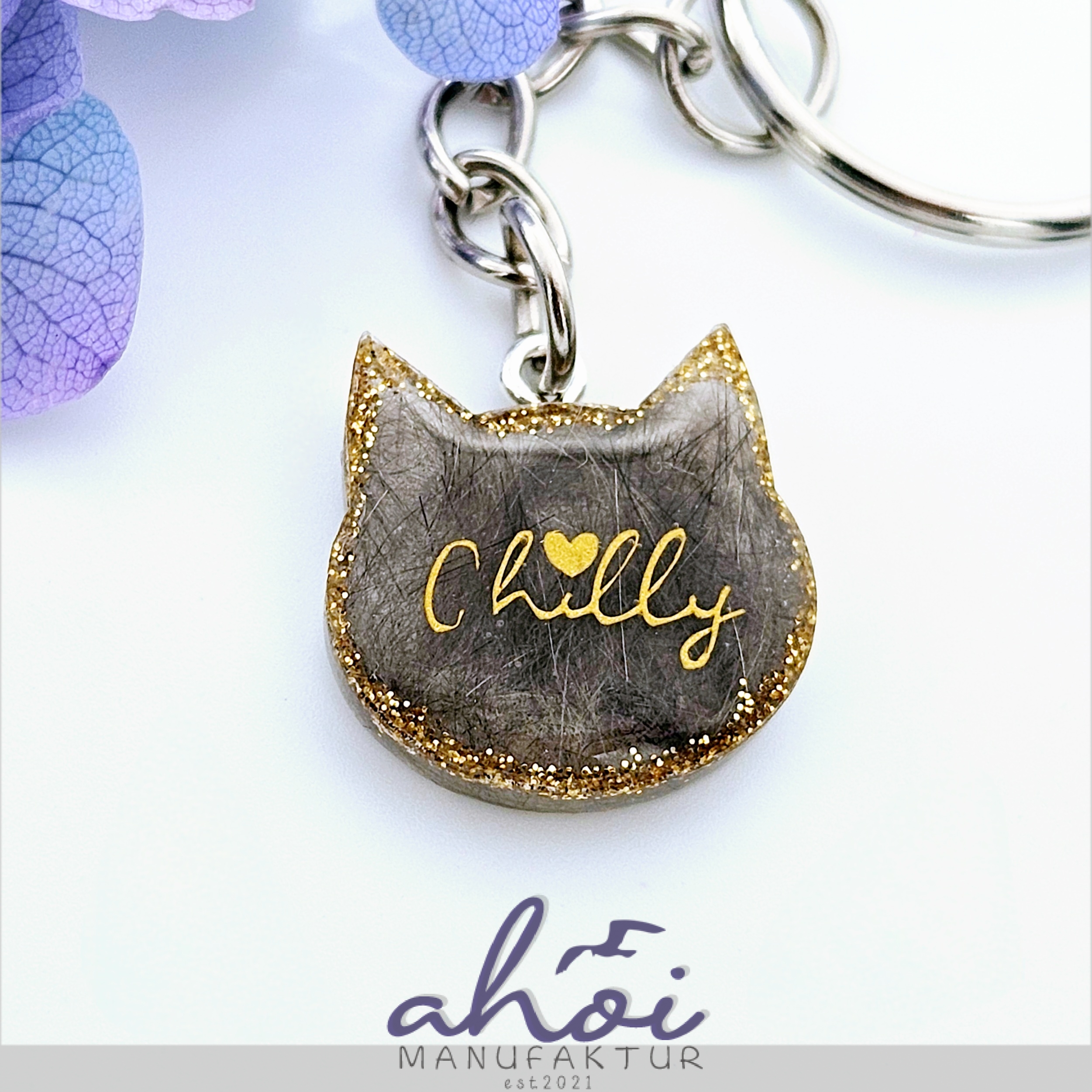 Katzenkopf (Schlüsselanhänger) – Bild 3